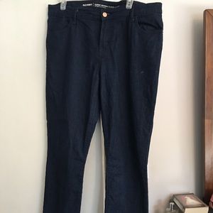 Old navy super skinny dark wash